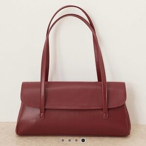 Glamorous Deep Red Shoulder Bag
